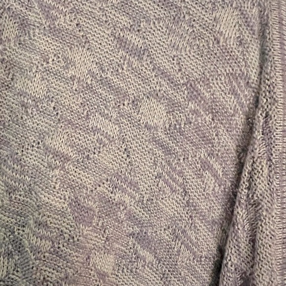 ALYX Cardigan Sweater Heathered. Grey/White. Sz Large. Tiered. - Picture 4 of 4